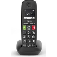 Gigaset E290 Geniş Ekran Siyah Telsiz Dect Telefon