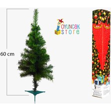 Oyuncak Store 60 cm Yılbaşı Çam Ağacı - Merry Christmas Çam Ağacı - 75 Dal Çam Ağacı