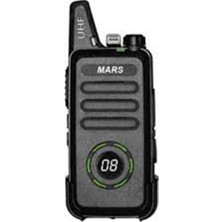 Mars Pro 446 El Telsizi Pmr Tekli Paket 7 Km Menzil 16 Kanal