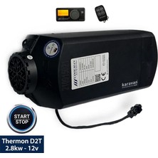 Coolman Thermon D2T 2.8kw Webasto Tipi Dizel Ortam Isıtıcı Start/stop - 12V