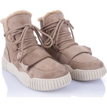 Getcho Zacun Kadın Süet Kürklü Vizon Bot