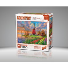 KS Game Tulip Farm 1000 Parça Puzzle