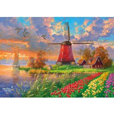 KS Game Tulip Farm 1000 Parça Puzzle