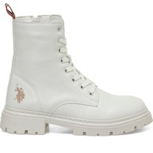 U.S. Polo Assn. Halles 4Pr Bej Kadın Bot