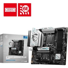 MSI MB B760M Gamıng Plus Wıfı Ddr5 6800(OC)MHZ HDMI Dp Atx 1700P