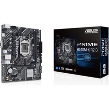 ASUS PRIME H510M-K R2.0 Intel H470 LGA1200 DDR4 3200 HDMI, Analog M2 USB3.2 mATX