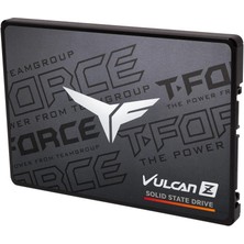 Team Vulcan Z 256GB 520/450MB/S 2.5" Sata 3 SSD Disk (T253TZ256G0C101)