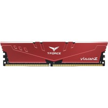 Team T-Force Vulcan Z Red 8gb (1X8GB) 3200MHZ CL16 Ddr4 Gaming Ram (TLZRD48G3200HC16F01)
