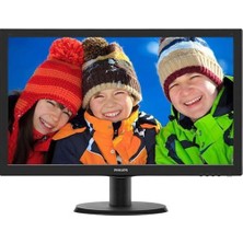 Philips 23.6" 243V5QHABA-00 8ms (Analog+Dvı-D+Hdmı) Fhd Mva Monitör