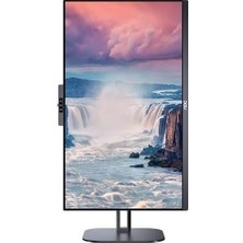 Aoc 23.8" IPS 24V5C/BK 1ms 75Hz Hdmı-Dp-Usb-C Pivot Ev Ofis Tipi Monitör