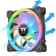 Thermaltake Swafan Duo Argb 3X120MM Fanlı + Kontrolcülü Kasa Fan Kiti