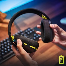 Logitech G435 Siyah - Lightspeed Kablosuz Mikrofonlu Kulak Üstü Oyuncu Kulaklığı (Ithalatçı Garantili)