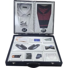 Kadife Damat Kutulu 12 Parça Full Damat Seti