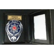 YENI NESIL.ÖZEL GÜVENLİK ROZETLİ CÜZDANI ve KEMER ROZETİ SATINAL.SIVILE SATILMAZ.