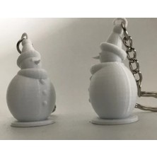 Christmas Kardan Adam Şeklinde Yılbaşı Anahtarlık