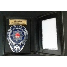 Aldatmaz MÜKEMMEL TASARIM.ÖZEL GÜVENLİK ROZETLİ CÜZDANI ve KEMER ROZETİ SATINAL.SIVILE SATILMAZ.