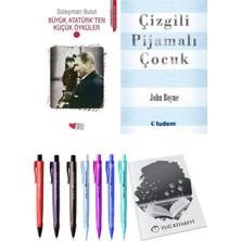 Çizgili Pijamalı Çocuk ve Büyük Atatürk'ten Küçük Öyküler 1 2'li Set