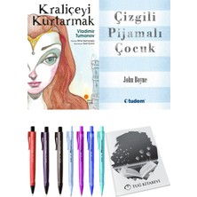 Çizgili Pijamalı Çocuk ve Kraliçeyi Kurtarmak 2'li Set