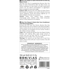 Bonivias Aleovera Nemlendirici ve Besleyici Saç Bakım Kremi Vegan % 99 Aloevera