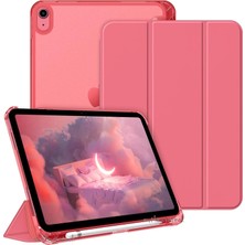 M.tk moveteck Apple iPad Air 11INÇ 2024 Kılıf Flip Cover Kalem Bölmeli Akıllı Uyku Modlu Standlı Kapaklı Arkası Renkli Pc Case M2 A2902 A2903 A2904