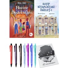 Kayıp Kitaplıktaki Iskelet 1 ve Hazine Dedektifleri 2'li Set