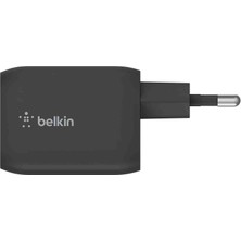 Belkin 65W Çift USB Type-C Gan Duvar Şarj Cihazı