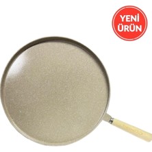 Thermoad 2'li Vizon Set (Gözleme Tavası 36 Cm-3'lü 18-20-22 cm Güveç Sahan Set Kapaksız )