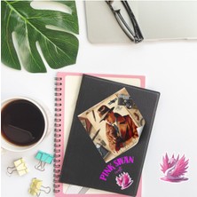 Pink Swan Craft Erkek Dedektifler Vintage 12 Adet Scrapbook Bullet Journal Mat Planlayıcı Sticker Etiket Seti