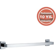Çelik Banyo Paslanmaz Pirinç Kenzo Uzun Havluluk 50 cm