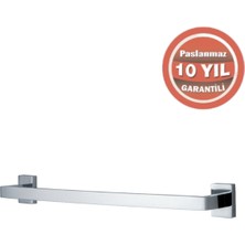 Çelik Banyo Paslanmaz Pirinç Kenzo Uzun Havluluk 60 cm