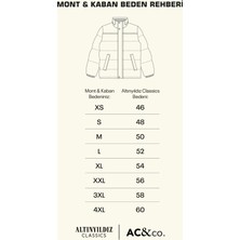 Altınyıldız Classics Erkek Vizon Standart Fit Normal Kesim Rüzgar Geçirmez Kapüşonlu Dik Yaka Mont Trençkot