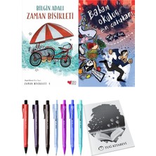 Babam Okulun En Çalışkanı ve Zaman Bisikleti 1 2'li Set