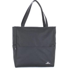 Case Club Kadın Askılı Spor Çanta 36*33*12 cm Siyah Tekstil Malzeme ile Şık Görünüm Sunar