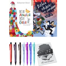 Babam Okulun En Çalışkanı ve 101 Atasözü 101 Öykü Süleyman Bulut 2'li Set