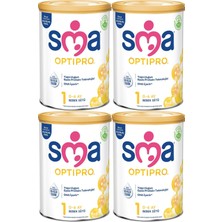 SMA Optipro 400 gr No:1 Bebek Sütü (0-6 Ay) (4 Lü Set)