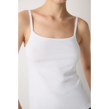 Basic Beyaz Cami Atlet