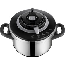 Tefal P4550632 Clipso+ Chef 4.5 Litre 4 Pişirme Programlı Düdüklü Tencere - 1510002661