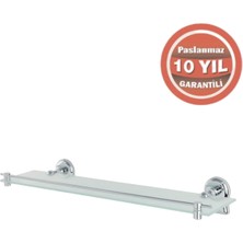 Çelik Banyo Paslanmaz Pirinç Lale Etajer