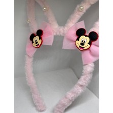 Zd Bellefemme Peluş Mickey Mouse Kız Çocuk Saç Taç