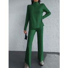 Mazıdağı Kadın Uzun Kollu Triko Ikili Takım