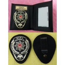 Aldatmaz Özel Güvenlik Rozetli Cüzdanı Vkemer Rozeti Satınal.sadece Özel Güvenlik Pers.satın Alabılır.sıvıle Satılmaz.