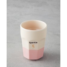 English Home Shine Day Seramik 2'li Bardak 280 ml Pembe - Mavi