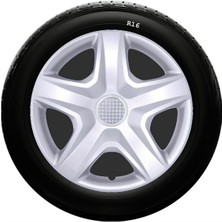 Sjs Sks Chery Jant Kapağı 16 Inc Kırılmaz 1 Takım 4 Adet NO:418