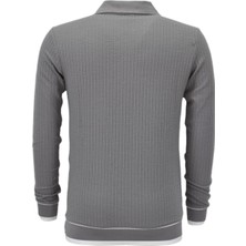 Baglan Erkek Spor Mevsimlik Polo Yaka Sweatshirt BGL-ST03932