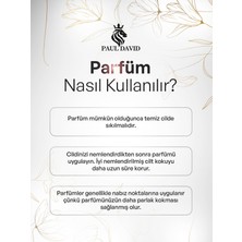 Paul David Narcotıque Premium Lüks Kalıcı Unisex Parfüm 50 ml