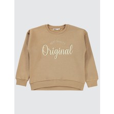 Civil Girls Kız Çocuk Sweatshirt 10-13 Yaş Yulaf Sütü