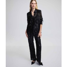 Payet işlemeli pantolon IW6240003247001