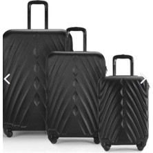 Wexta WX-400 Yağ Yeşili 3lü Set Valiz