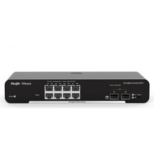 Ruijie RG-NBS3100-8GT2SFP-P 8-Port POE+ Gigabit L2 Managed Switch, 8 Gigabit RJ45 Ports,2 SFP Slots