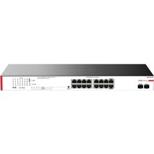 H3C Magic BS218F-HP 16 Port Poe+ 10-100-1000 Mbps 2 SFP 225W Metal Kasa Swich